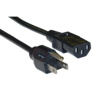 Ultra Spec Cables - AC Power Cord Cable 15FT for Plasma TV's & Computers with Life Time Warranty