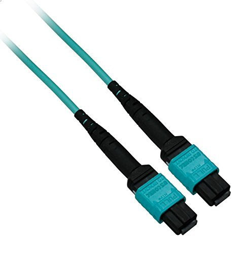 Ultra Spec - MTP 40Gb 50/125 OM3 Multimode Fiber Optic Cable Plenum (OFNP) 12 Fiber - 10 Meter Female to Female Type B