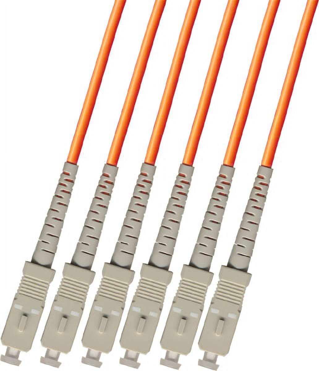 RiteAV - Direct Burial/Outdoor SC-SC 6-Strand Fiber Optic Cable - Multimode (50/125) - 150M