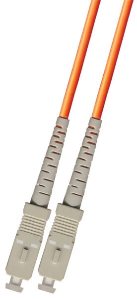 RiteAV - Direct Burial/Outdoor SC-SC 2-Strand Fiber Optic Cable - Multimode (50/125) - 50M