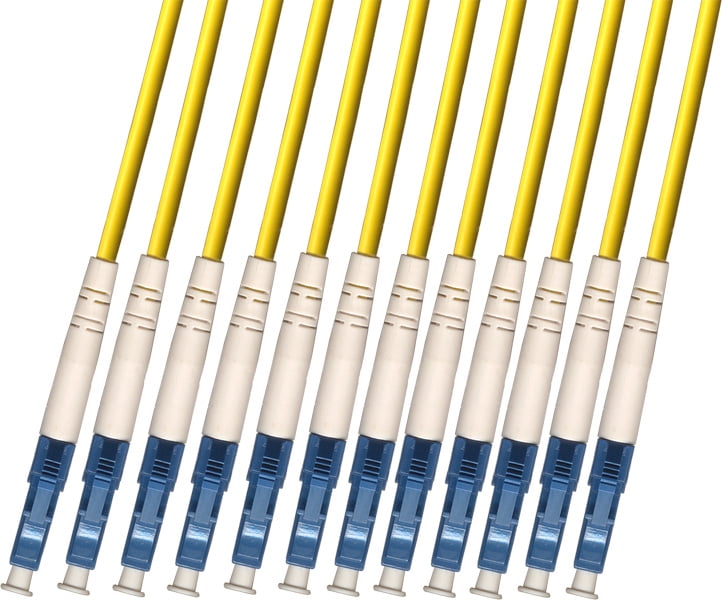 RiteAV - Direct Burial/Outdoor LC-LC 12-Strand Fiber Optic Cable - Singlemode (9/125) - 300M