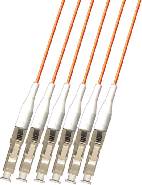 RiteAV - Direct Burial/Outdoor LC-LC 6-Strand Fiber Optic Cable - Multimode (62.5/125) - 100M