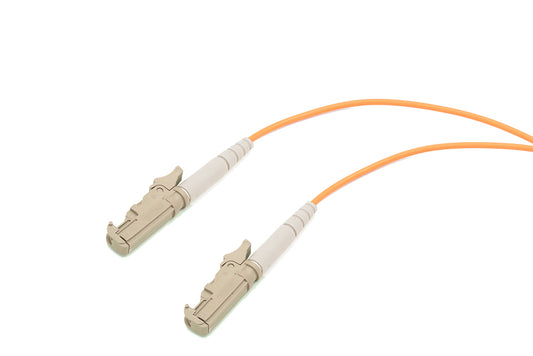 Ultra Spec Cables Multimode Simplex (62.5/125) E2000 to E2000 Fiber Optic Patch Cable Cord - 1M