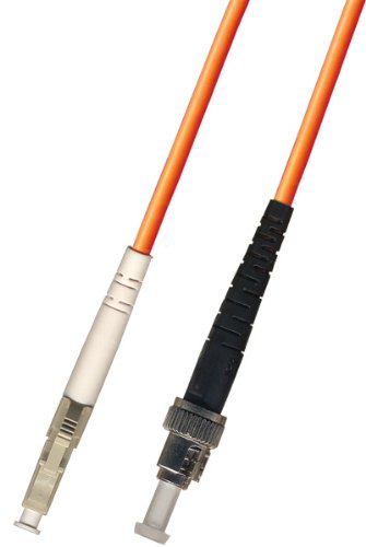 5M - Multimode Simplex Fiber Optic Cable (50/125) - LC to ST