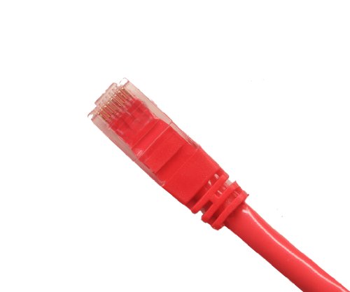 RiteAV - 85FT ( 25.9M ) RJ45/M to RJ45/M Cat6 Ethernet Crossover Cable - Red