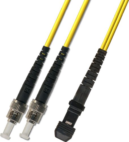 200M Singlemode Duplex Fiber Optic Cable (9/125) - ST to MTRJ