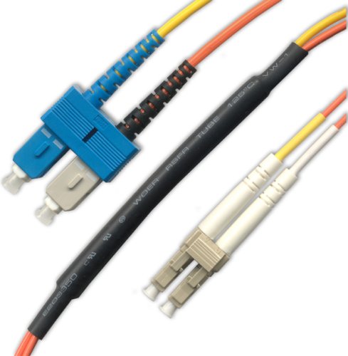 5M SC/LC Mode Conditioning (SC Side) Fiber Optic Cable (9/125-62.5/125)