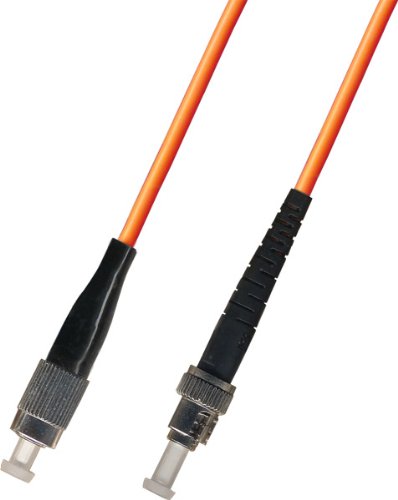 1M Multimode Simplex Fiber Optic Cable (62.5/125) - FC to ST