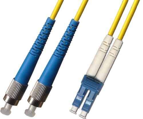 300M FC to LC Singlemode Duplex Fiber Optic Cable (9/125)