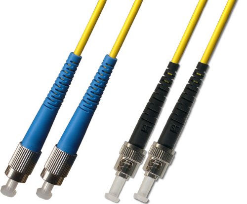 300M Singlemode Duplex Fiber Optic Cable (9/125) - FC to ST