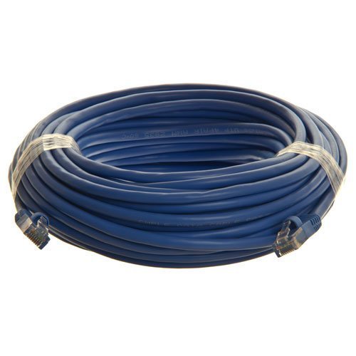 RiteAV - Cat5e Network Ethernet Cable - Blue - 50 ft