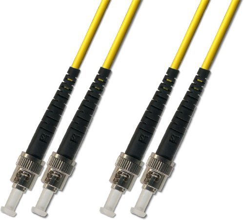 20M Singlemode Duplex Fiber Optic Cable (9/125) - ST to ST