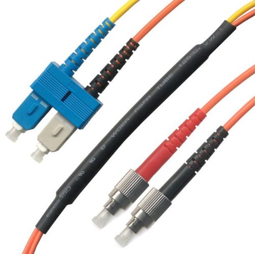 1M SC/FC Mode Conditioning (SC Side) Fiber Optic Cable (9/125-50/125)